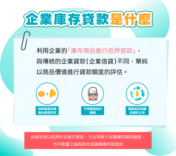 企業庫存貸款是什麼?